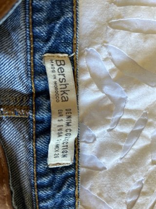 Falda vaquera Bershka Talla S
