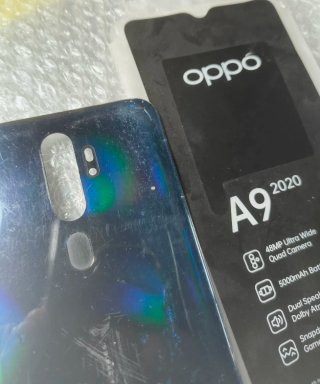 Huella Dactilar OPPO A9 2020,tapa de regalo
