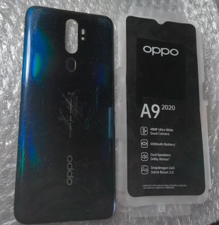 Huella Dactilar OPPO A9 2020,tapa de regalo