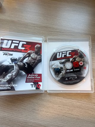 Juego PS3 UFC Undisputed 3