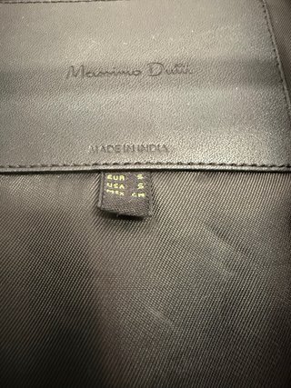 Chaqueta Massimo Dutti verde oscuro