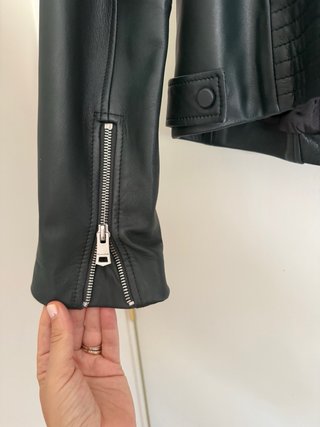 Chaqueta Massimo Dutti verde oscuro