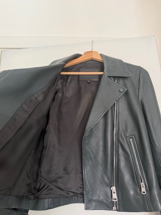 Chaqueta Massimo Dutti verde oscuro