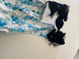 318 Traje de flamenca con volantes talla S 36