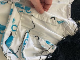 318 Traje de flamenca con volantes talla S 36