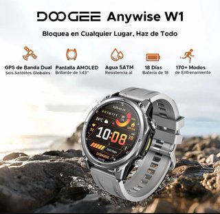 Reloj DOOGEE Negro