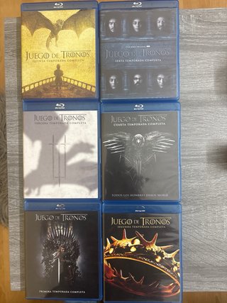 Juego de Tronos Blu-ray T. 1-6