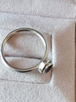 Anillo Plata Ley Esmeralda Brasil