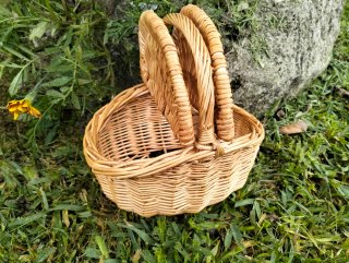 Mini cesta de picnic mimbre