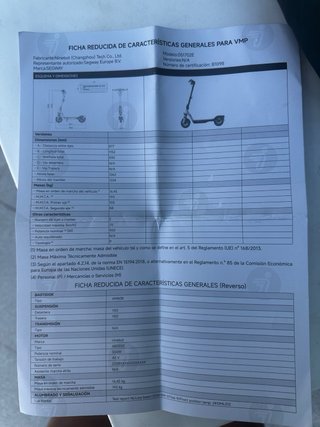 Patinete Segway F3 Pro (Negociable)