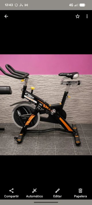 Bicicleta Spinning BH Duke Electrónica