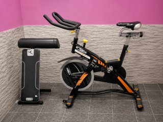 Bicicleta Spinning BH Duke Electrónica