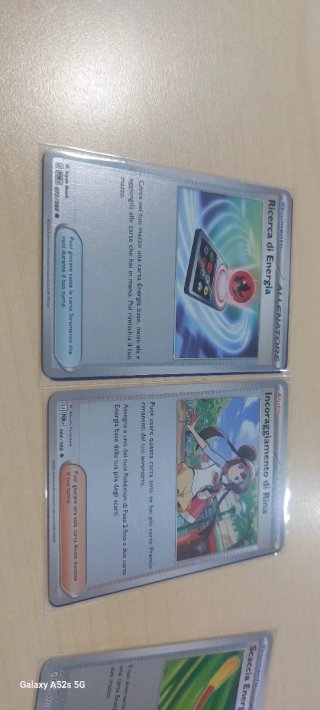 Carte Allenatore Pokemon: Ricerca, Incoraggiamento