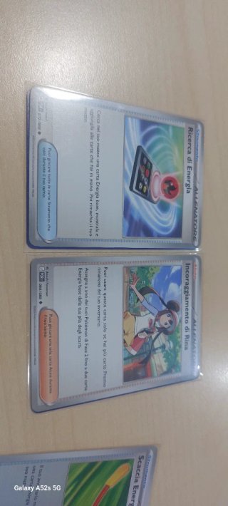 Carte Allenatore Pokemon: Ricerca, Incoraggiamento