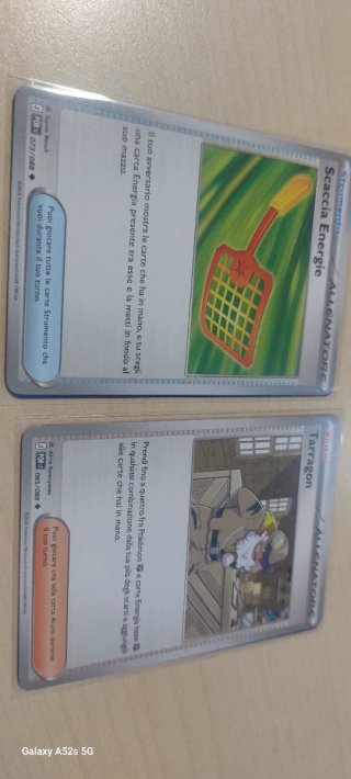 Carte Allenatore Pokemon: Ricerca, Incoraggiamento