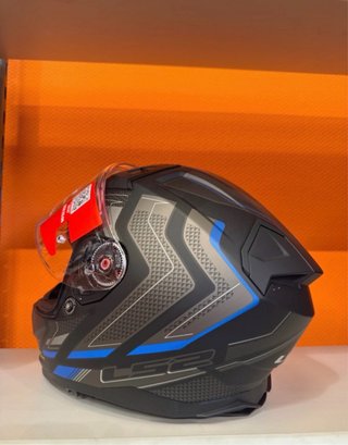 Casco LS2 Vector 2 Azul Negro Talla L