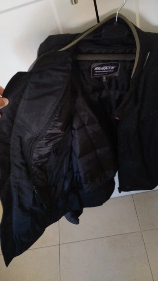 Chaquetas de moto negras