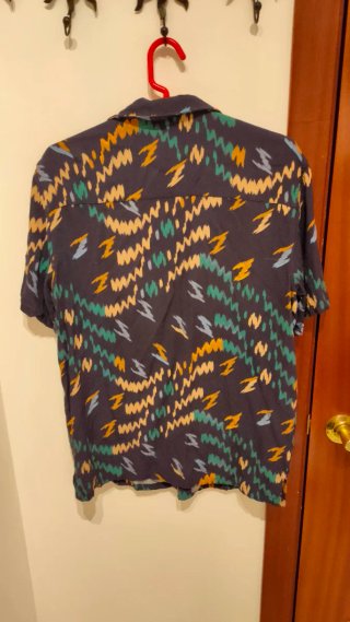 Camisa manga corta Lefties azul marino M