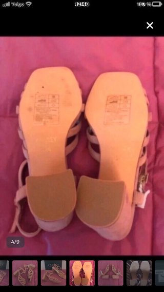 Sandalias Azarey Rosas