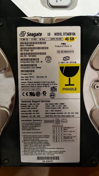 4 Discos Duros Maxtor, Seagate, WD URGE VENDER