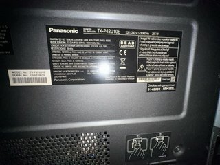 Televisor Plasma Panasonic VIERA TX-P42U10E