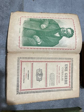 Lotto 4 libri antichi francesi