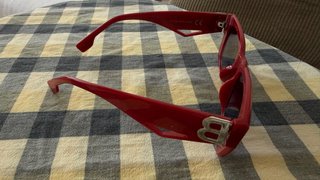 Gafas de sol rojas