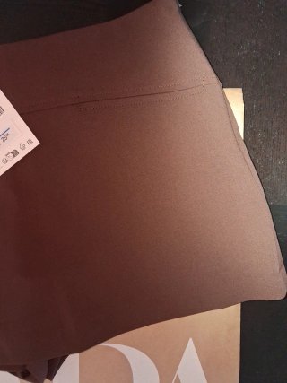 Falda pantalón Zara marrón