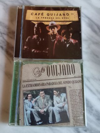 Lote 2 CDs Cafe Quijano