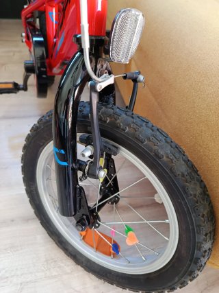 Bicicleta infantil Connor roja 14 pulgadas