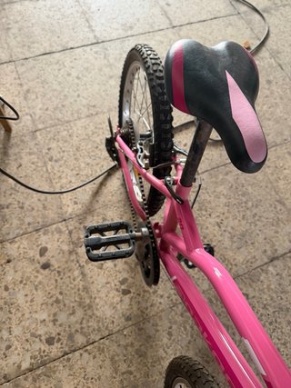 Bicicleta infantil rosa