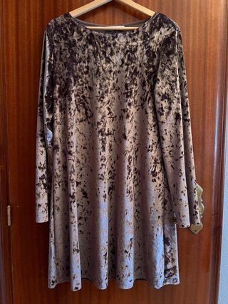 Vestido terciopelo Cotton Brothers Talla L