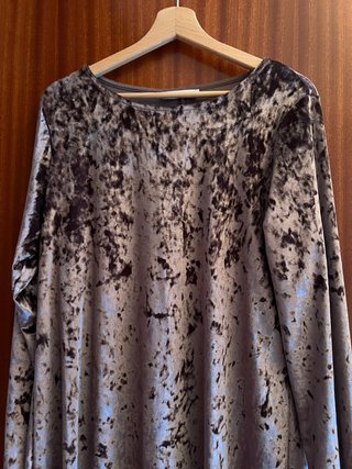 Vestido terciopelo Cotton Brothers Talla L