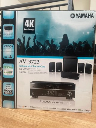 Yamaha AV-3723 Sistema Cine en Casa