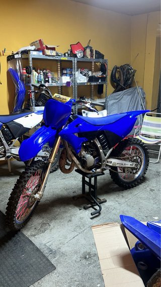 Yamaha YZ 125 Motocross Azul