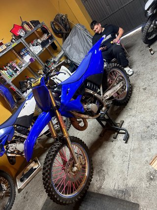 Yamaha YZ 125 Motocross Azul