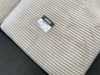 Sofá Cama Beige Tela