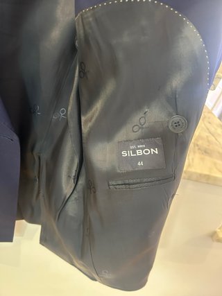 Traje Cruzado Silbon Azul Marino
