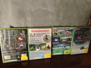 4 Giochi Xbox 360: Sherlock, Rapala, PES 2009