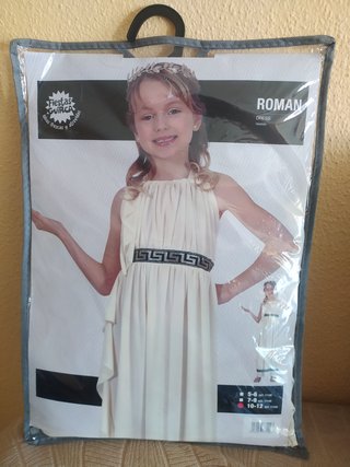 Disfraz Romana Niña Talla 10-12 Años