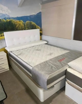 Canapé cama individual blanco