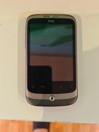 HTC Wildfire S Negro/Plata