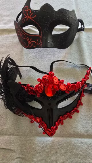 Maschere Veneziane Carnevale (Set 6)