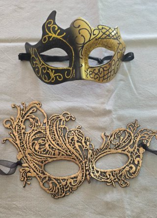 Maschere Veneziane Carnevale (Set 6)