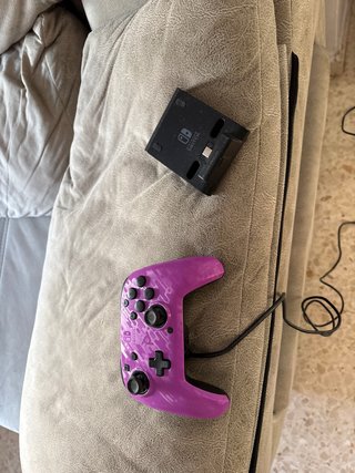 Mando Nintendo Switch Morado Pro Controller