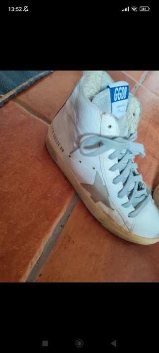 Zapatillas Golden Goose GGDB Blancas y Plateadas