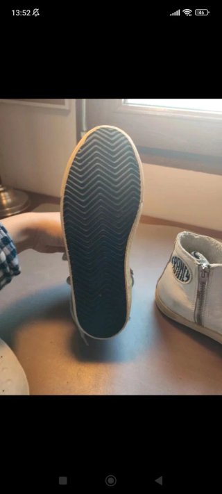 Zapatillas Golden Goose GGDB Blancas y Plateadas