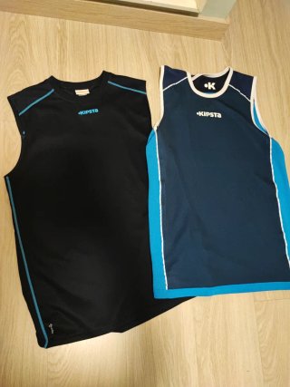 2 Camisetas sin mangas Kipsta