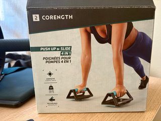 Rueda Abdominal y Push Up Slide 4 en 1