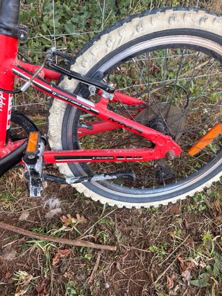 Bicicleta infantil MMR roja